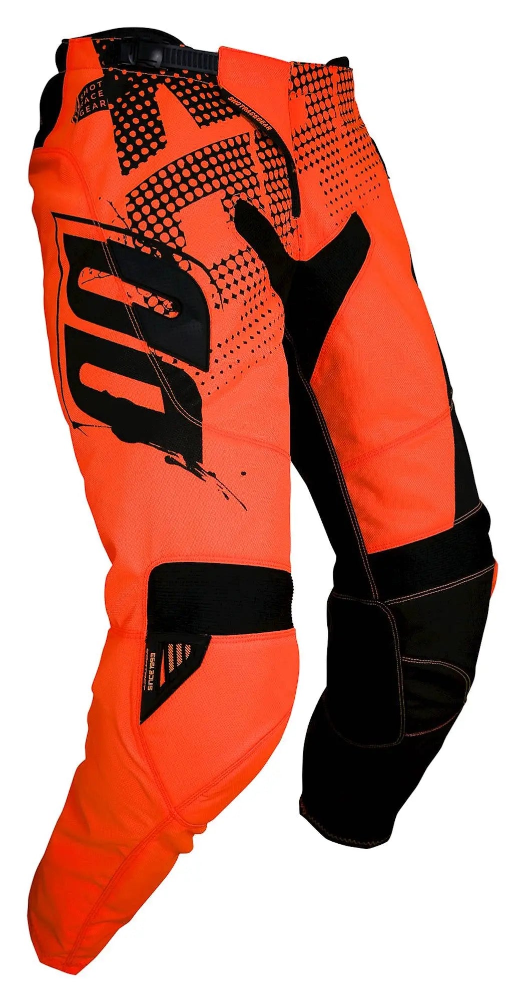 Shot Contact Venom MX Trouser Black / Orange - FREE UK Shipping, FREE 365 Day Returns | Moto Central