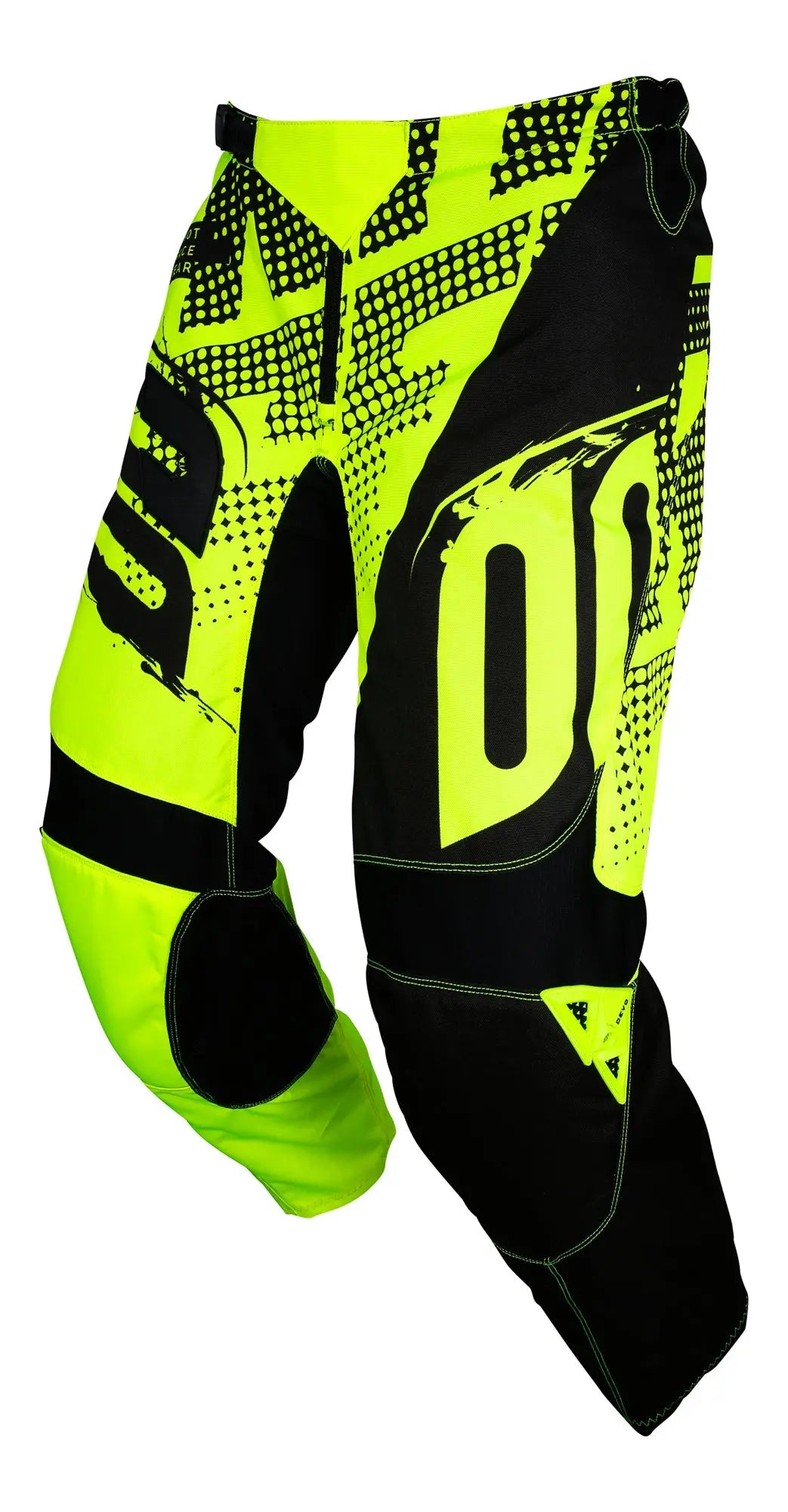 Shot Devo Venom Kids MX Trouser Black / Yellow - FREE UK Shipping, FREE 365 Day Returns | Moto Central