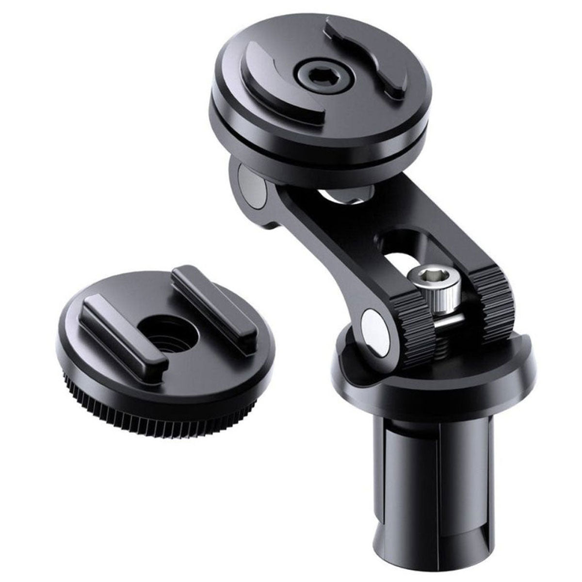 SP Connect CNC Moto Stem Mount Pro Black For SPC+ / SPC Phone Cases