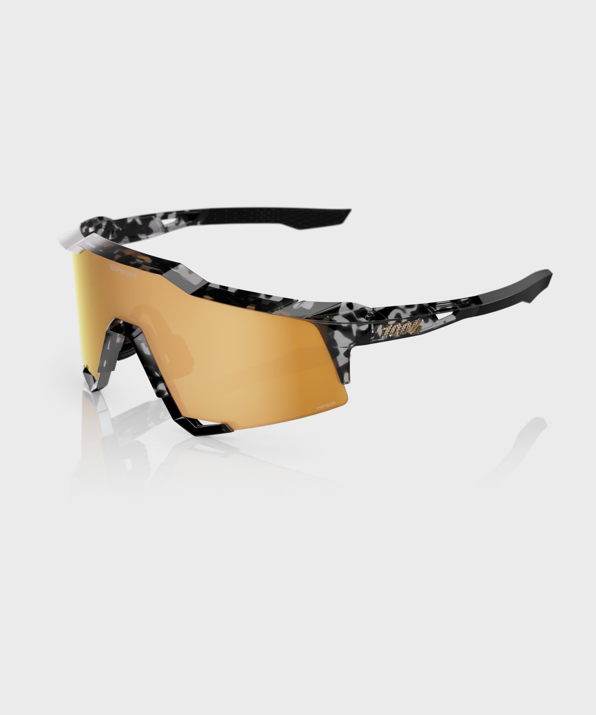 100% Speedcraft Money Mike 3 Glasses Polished Black Tortoise / HiPER 24K Gold - FREE UK Shipping, FREE 365 Day Returns | Moto Central