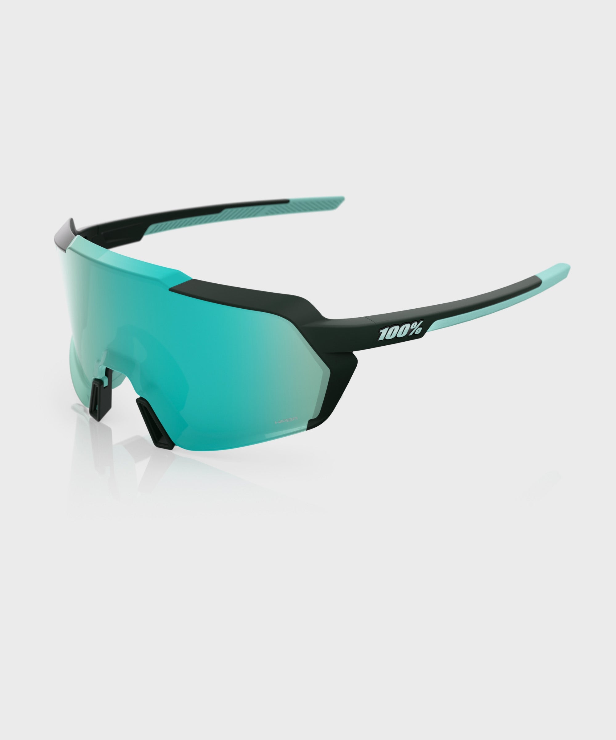100% Korbin Glasses Matt Juniper / HiPER Mint Mirror Lens - FREE UK Shipping, FREE 365 Day Returns | Moto Central