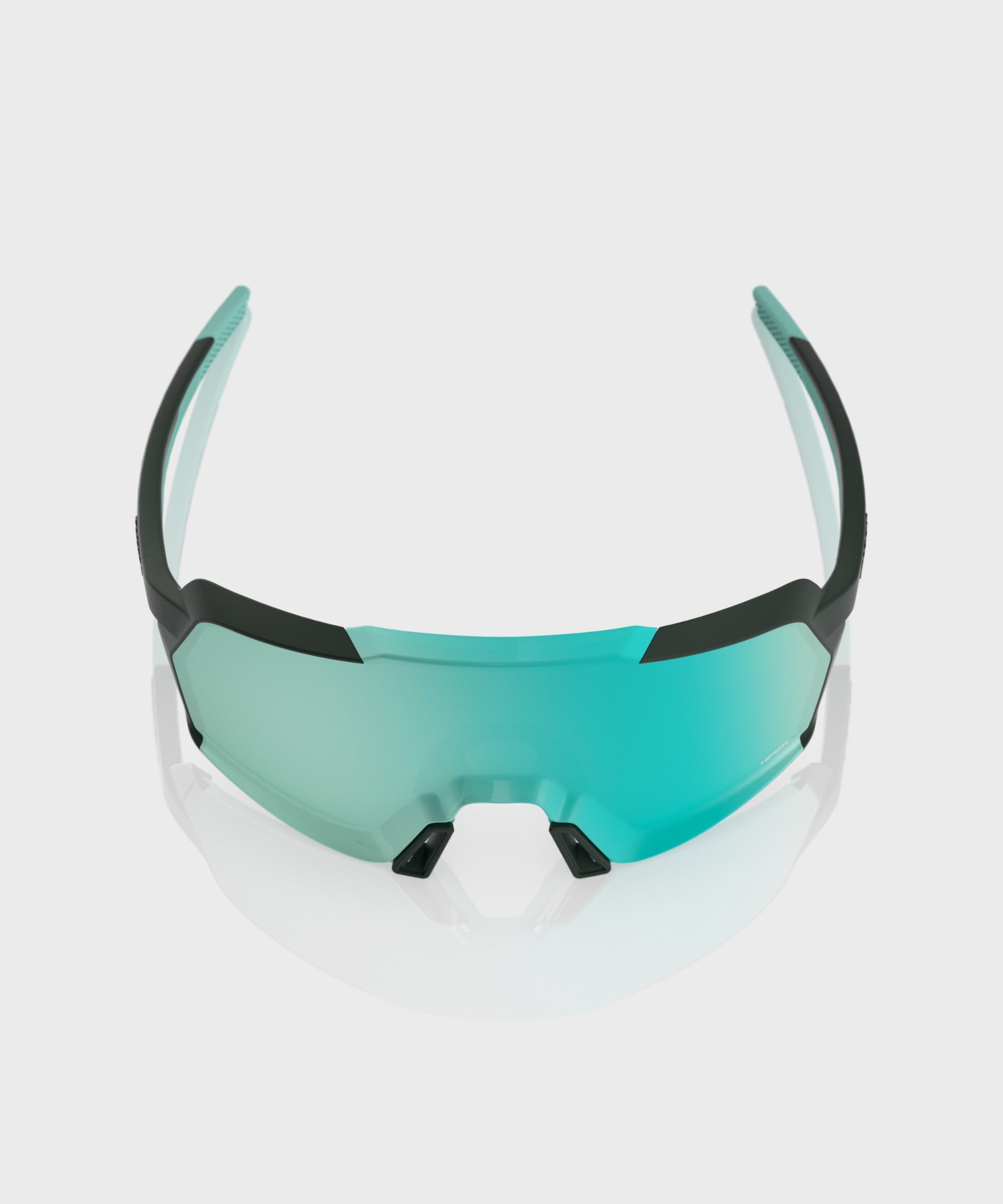 100% Korbin Glasses Matt Juniper / HiPER Mint Mirror Lens - FREE UK Shipping, FREE 365 Day Returns | Moto Central