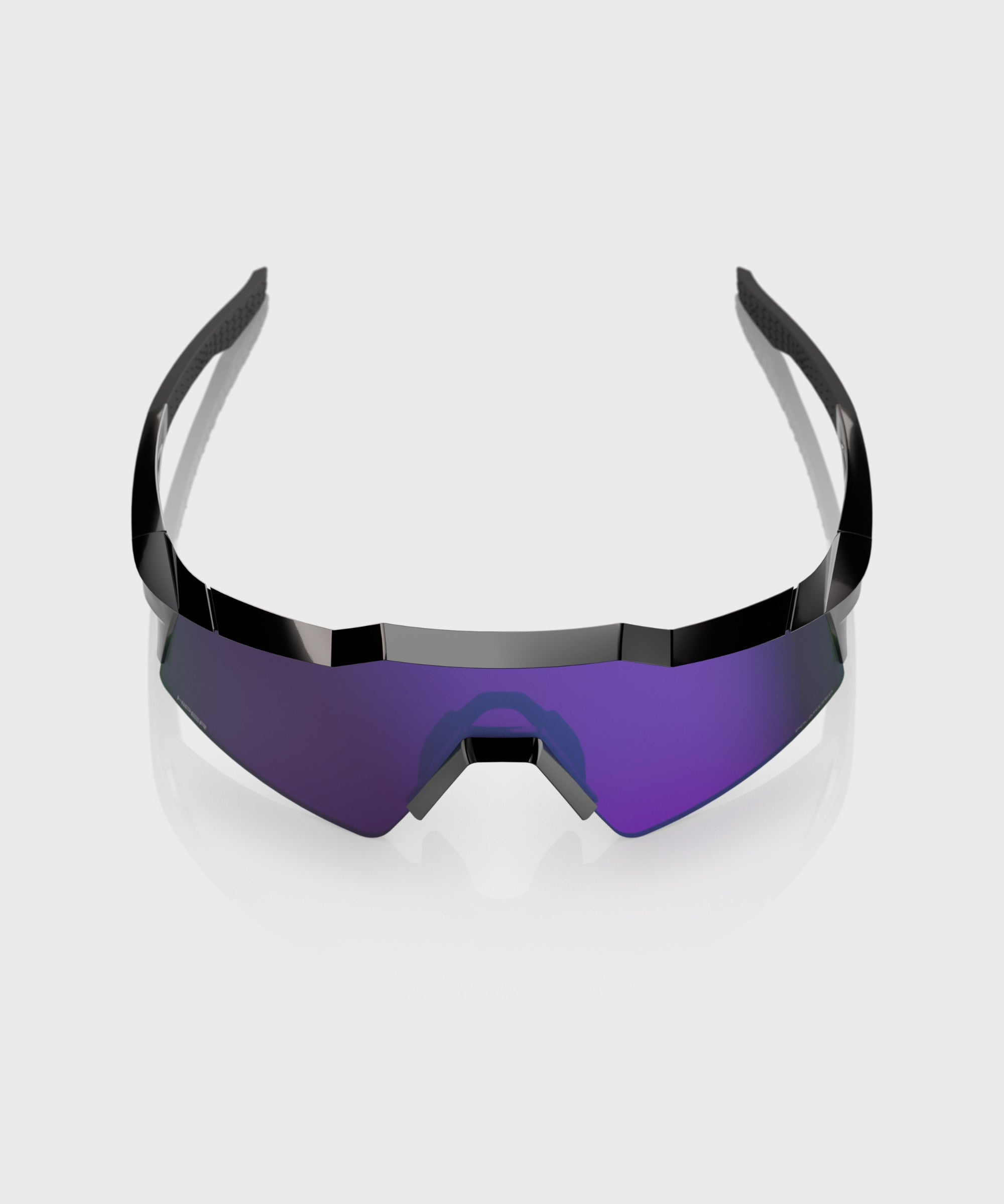 100% Speedcraft SL Glasses Polished Black / HiPER Lavender Mirror Polarized Le - FREE UK Shipping, FREE 365 Day Returns | Moto Central