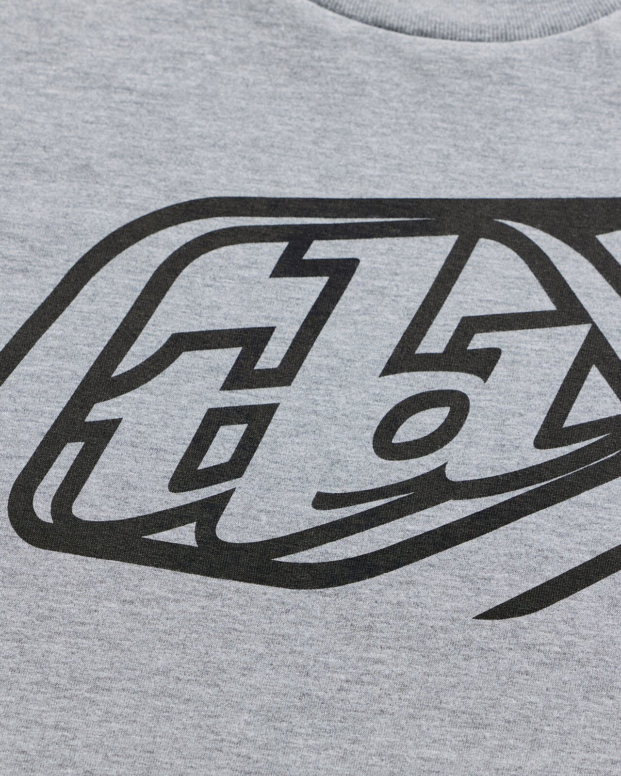 Troy Lee Designs Badge Cycle T-Shirt Grey Heather - FREE UK Shipping, FREE 365 Day Returns | Moto Central
