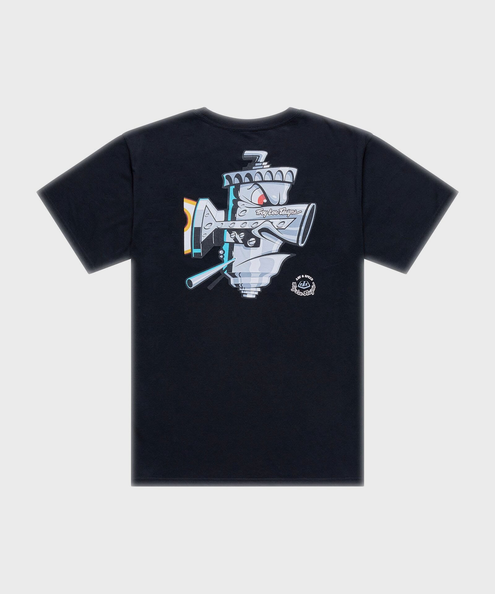 Troy Lee Designs Carb Club Cycle T-Shirt Black - FREE UK Shipping, FREE 365 Day Returns | Moto Central