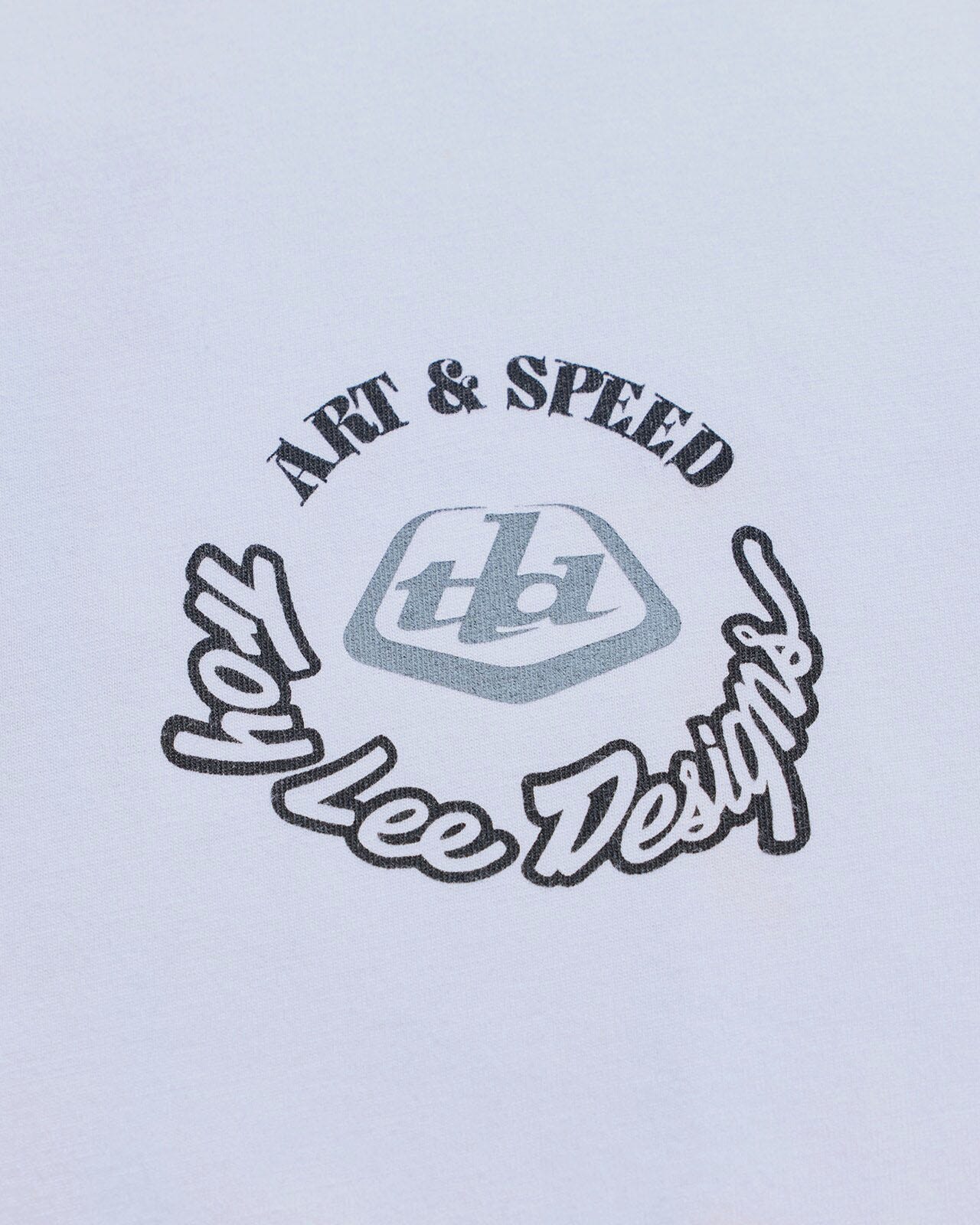 Troy Lee Designs Carb Club Cycle T-Shirt White - FREE UK Shipping, FREE 365 Day Returns | Moto Central
