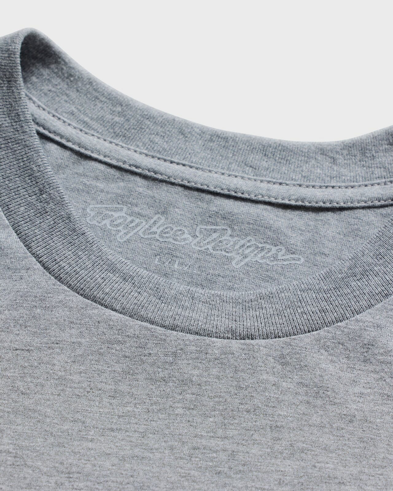 Troy Lee Designs Signature Cycle T-Shirt Grey Heather - FREE UK Shipping, FREE 365 Day Returns | Moto Central