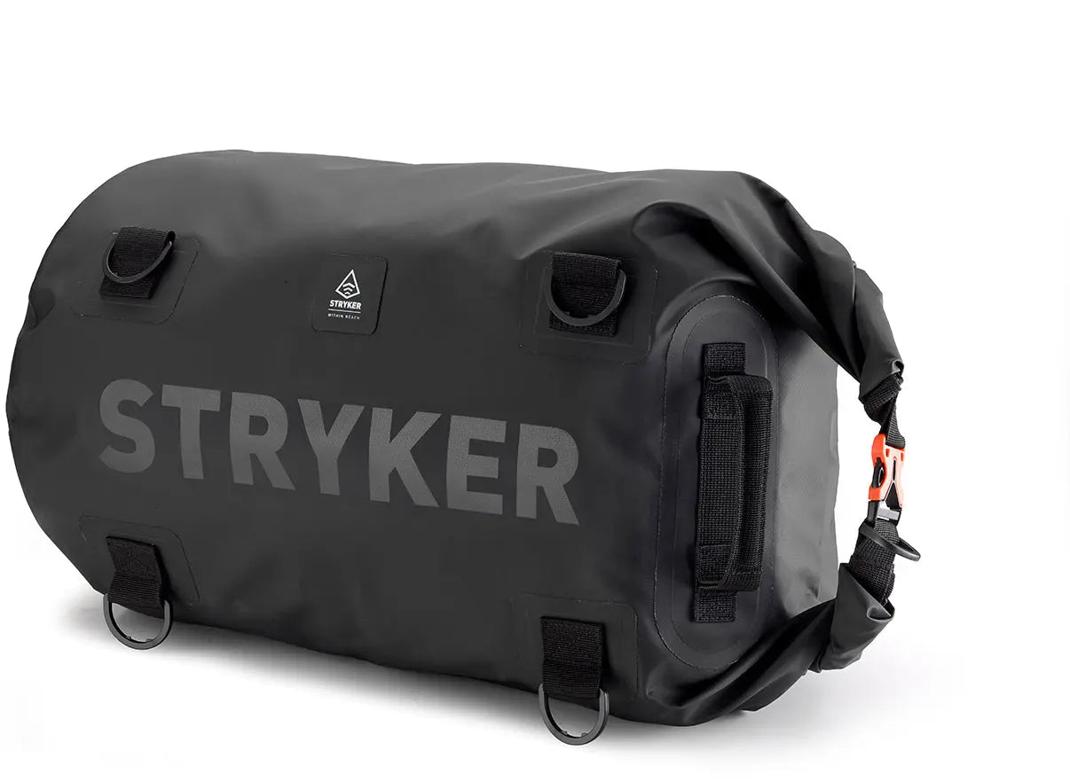 Kappa ST102W- Stryker Waterproof Tail Bag Black - 30 L FREE UK Delivery, FREE 365 Day Returns | Moto Central
