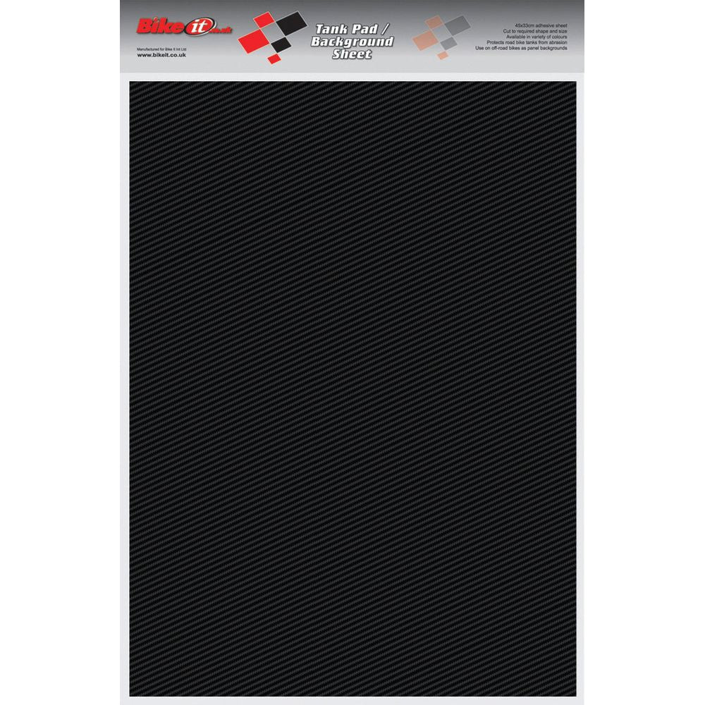 Bike It Carbon Effect "Cut Your Own" Tank Pad