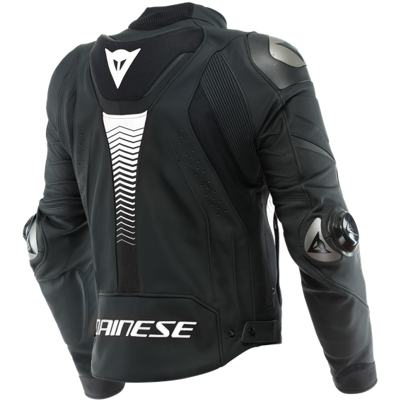 Dainese Super Speed 4 Leather Jacket Black / White