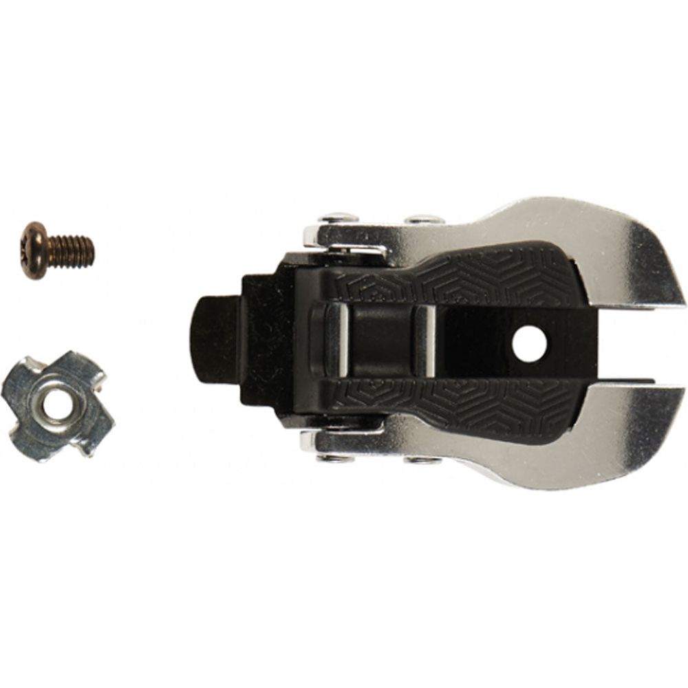 TCX Aluminium & Nylon Buckle Silver / Black For Boots