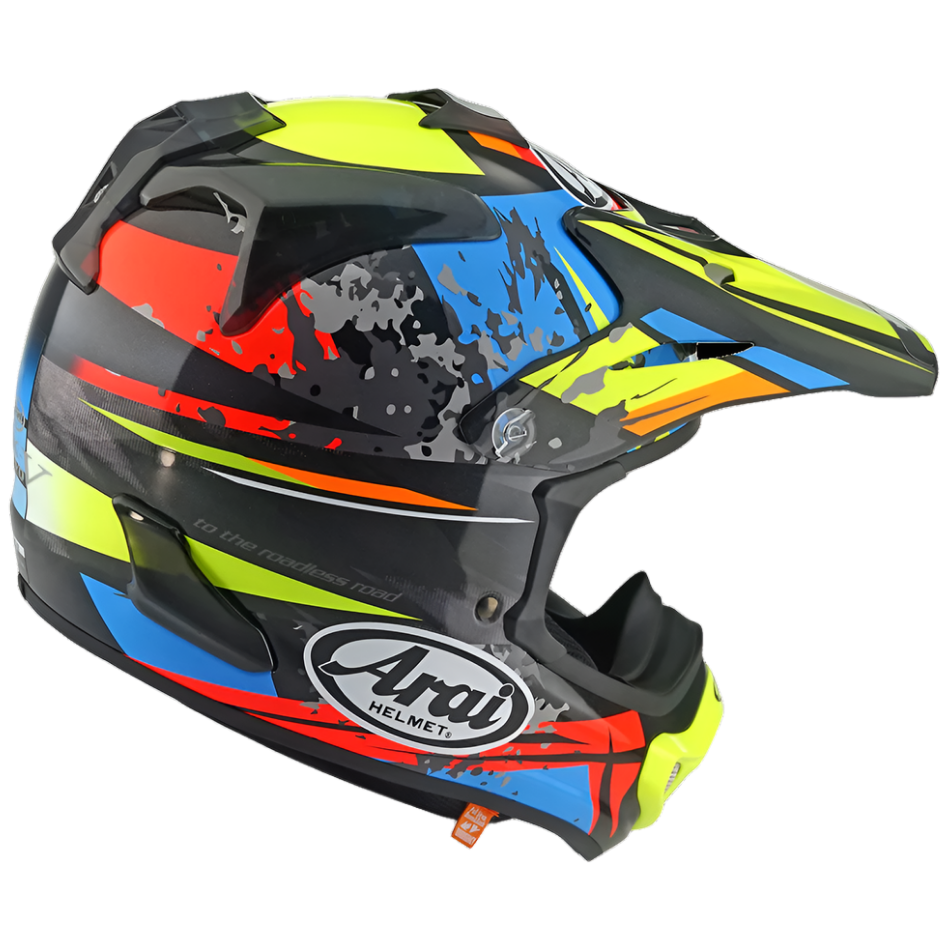 Arai MX-V Evo Track Motocross Helmet Black - FREE UK Shipping, FREE 365 Day Returns | Moto Central