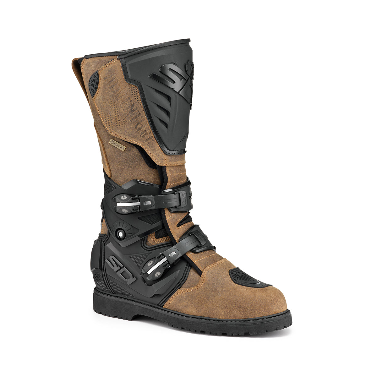 Sidi Adventure 2 Gore-Tex CE Boots Tobacco FREE UK Delivery, FREE 365 Day Returns | Moto Central