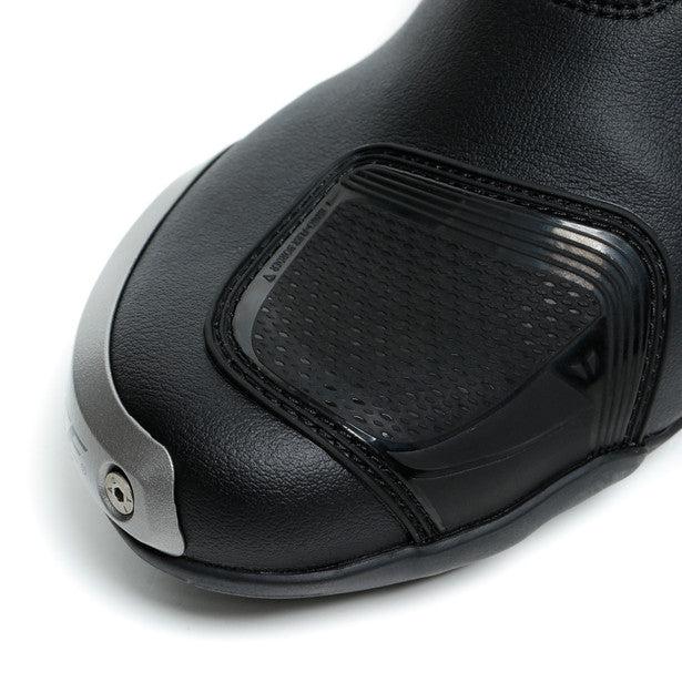 Dainese Torque 3 Out Boots Black / Fluo Red, toe protection detail