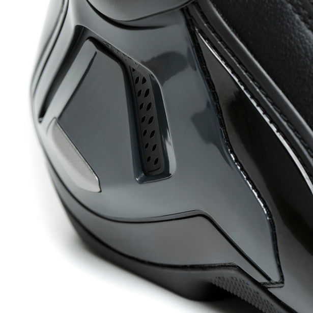 Dainese Torque 3 Out Ladies Boots Black / Anthracite, heel protection detail