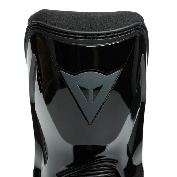 Dainese Torque 3 Out Ladies Boots Black / Anthracite, shin logo detail