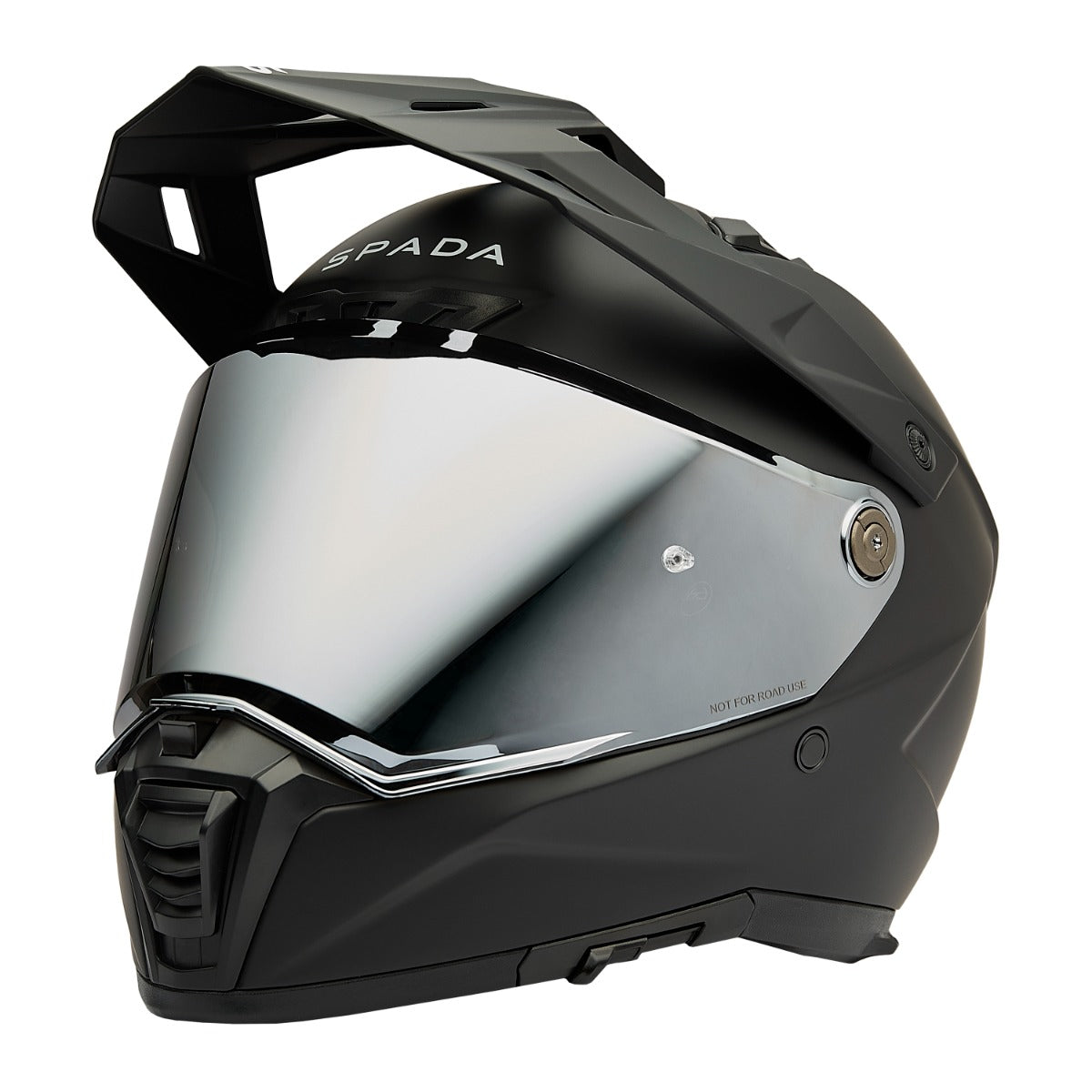Spada Trailhawk Helmet Visor Chrome FREE UK Delivery, FREE 365 Day Returns | Moto Central