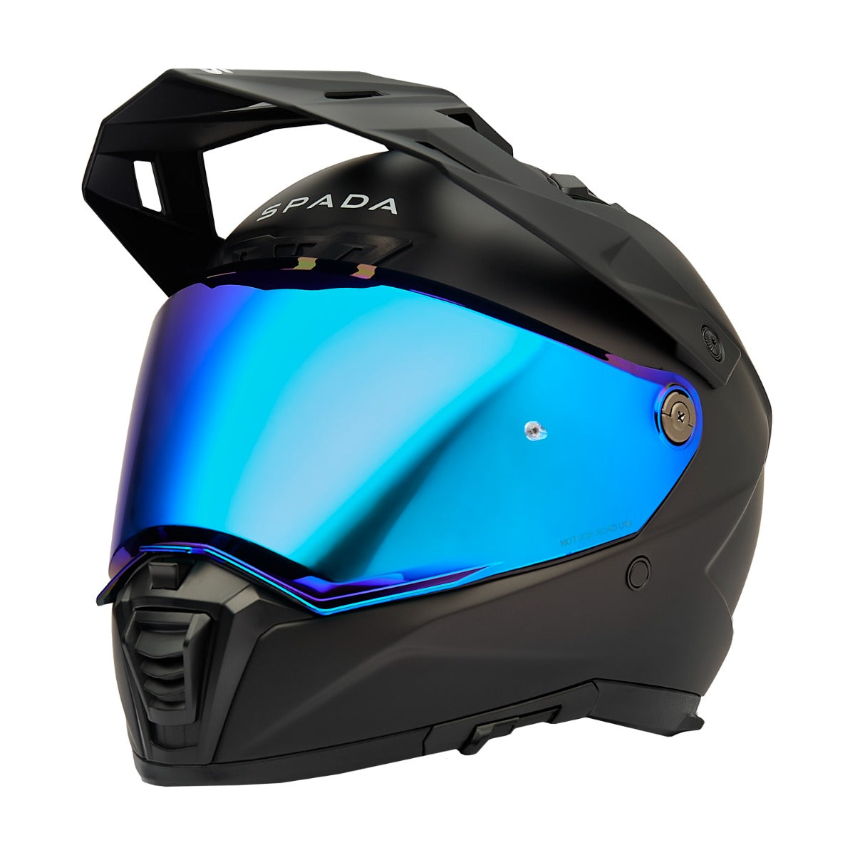 Spada Trailhawk Helmet Visor Revo Blue FREE UK Delivery, FREE 365 Day Returns | Moto Central