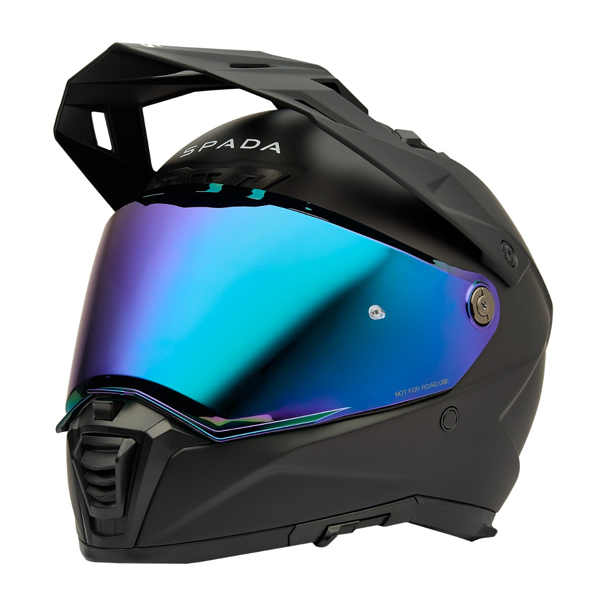 Spada Trailhawk Helmet Visor Revo Rainbow FREE UK Delivery, FREE 365 Day Returns | Moto Central