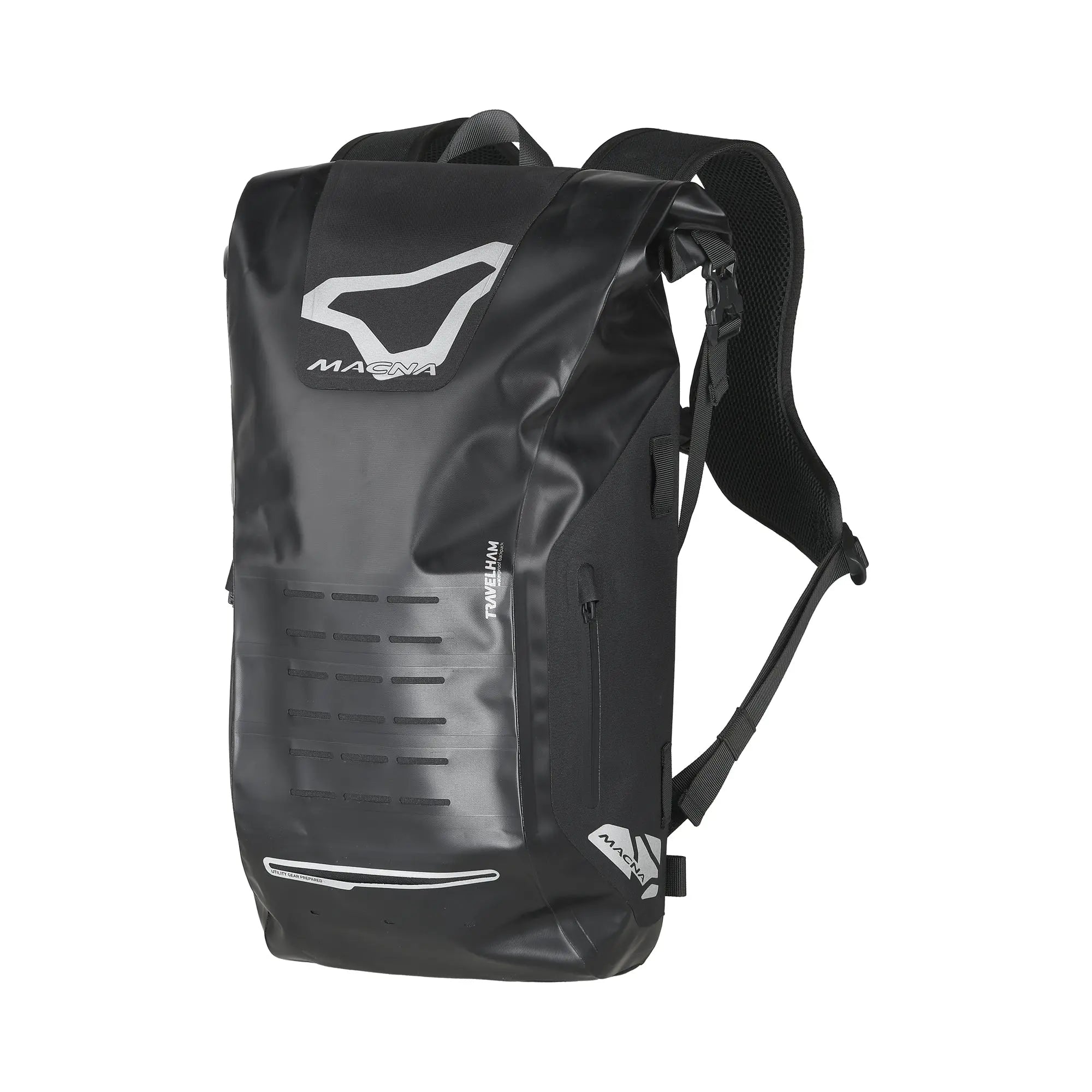 Macna MUBP Travelham Backpack Black FREE UK Delivery, FREE 365 Day Returns | Moto Central