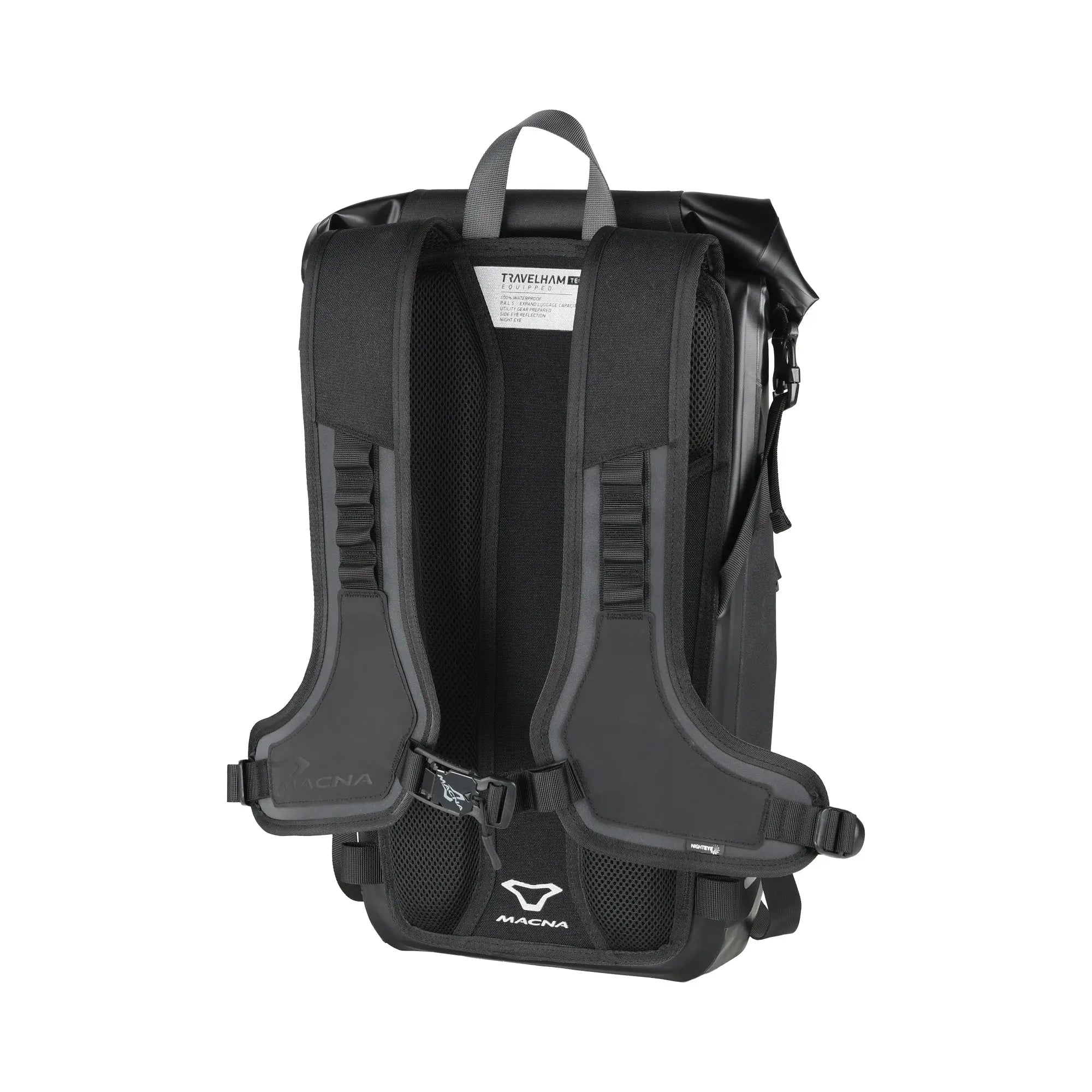 Macna MUBP Travelham Backpack Black FREE UK Delivery, FREE 365 Day Returns | Moto Central