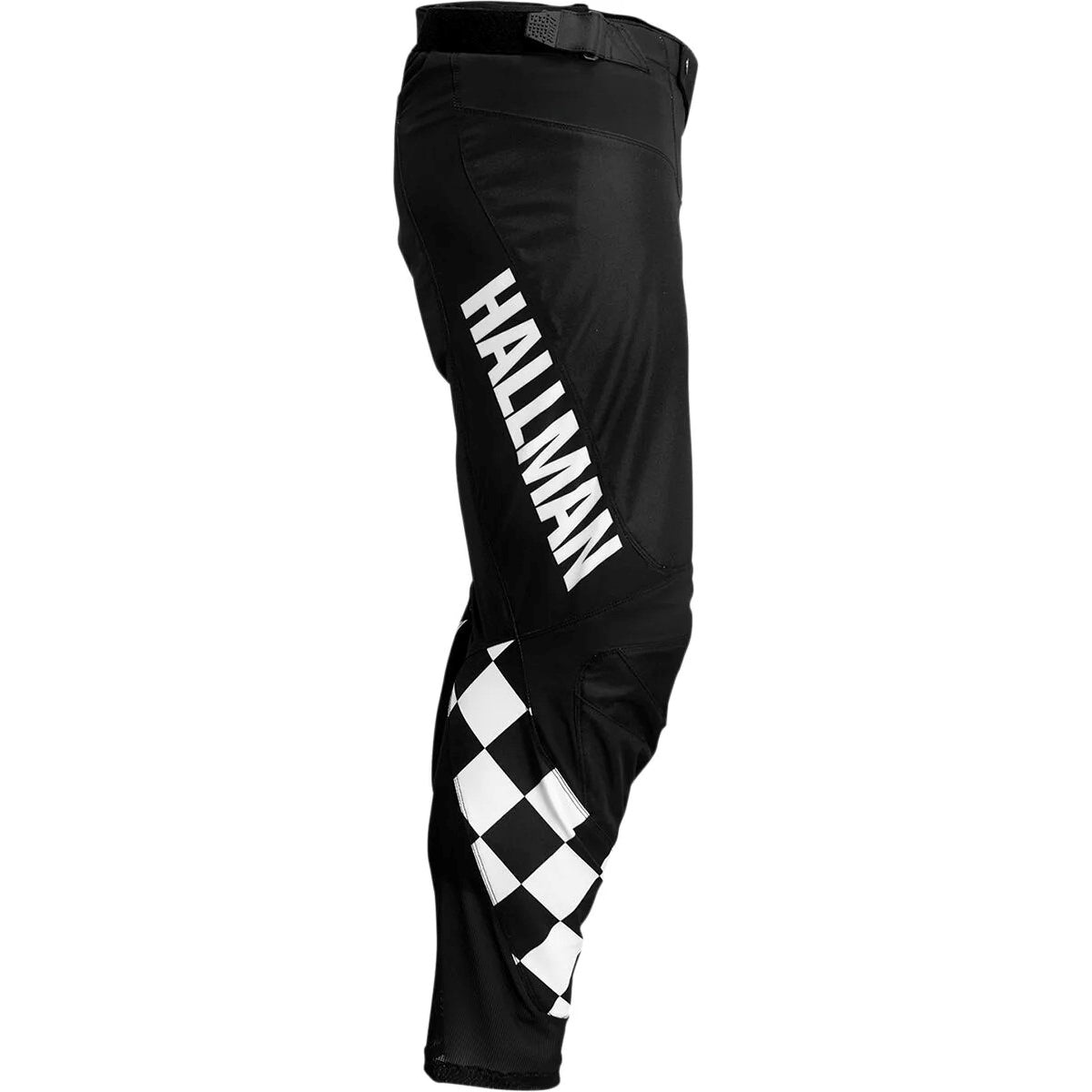 Thor Hallman Differ Cheq Textile Trouser Black / White