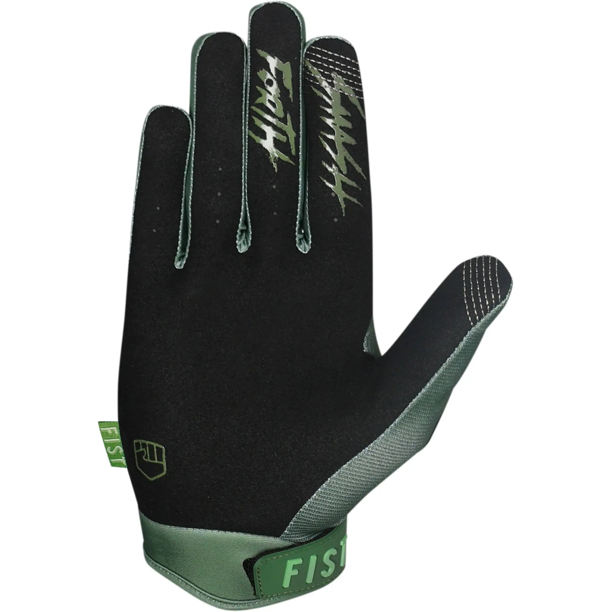 Fist Handwear Stocker Earth Cycling Gloves Green - FREE UK Shipping, FREE 365 Day Returns | Moto Central