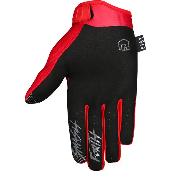 Fist Handwear Stocker Collection Gloves Red - FREE UK Shipping, FREE 365 Day Returns | Moto Central