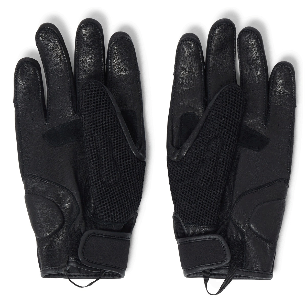 Belstaff Twyford Leather Gloves Black