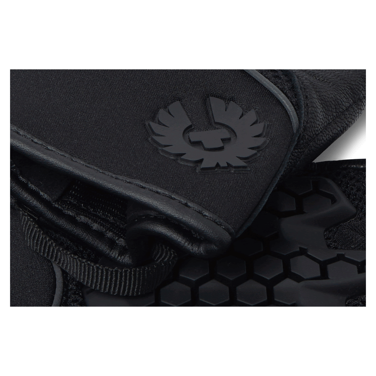 Belstaff Twyford Leather Gloves Black