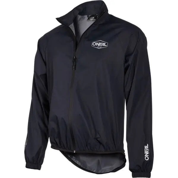 O'Neal Breeze Waterproof Cycling Jacket Black - FREE UK Shipping, FREE 365 Day Returns | Moto Central