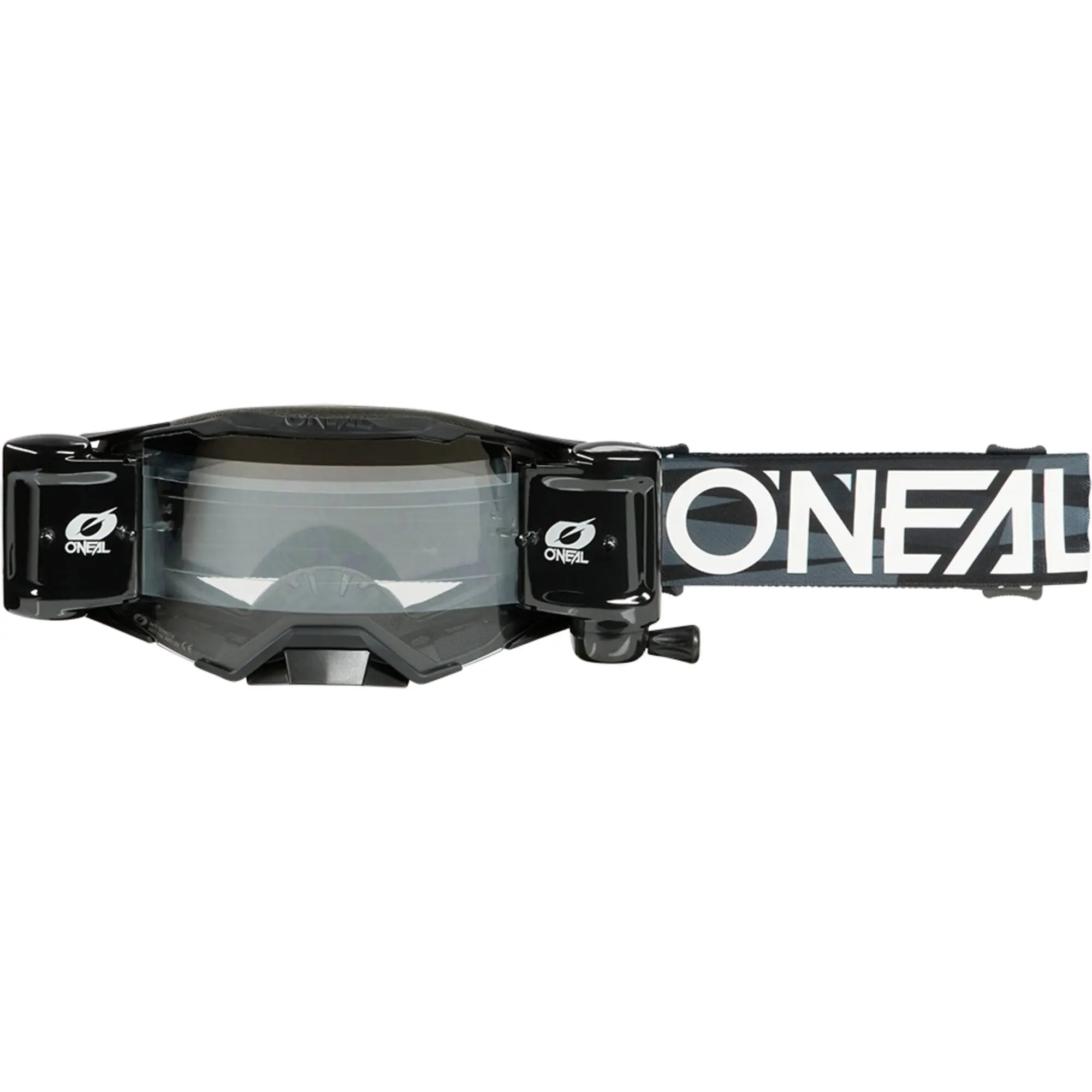 O'Neal B-33 Roll Off Cycling Goggle Ictus Black / White / Clear - FREE UK Shipping, FREE 365 Day Returns | Moto Central