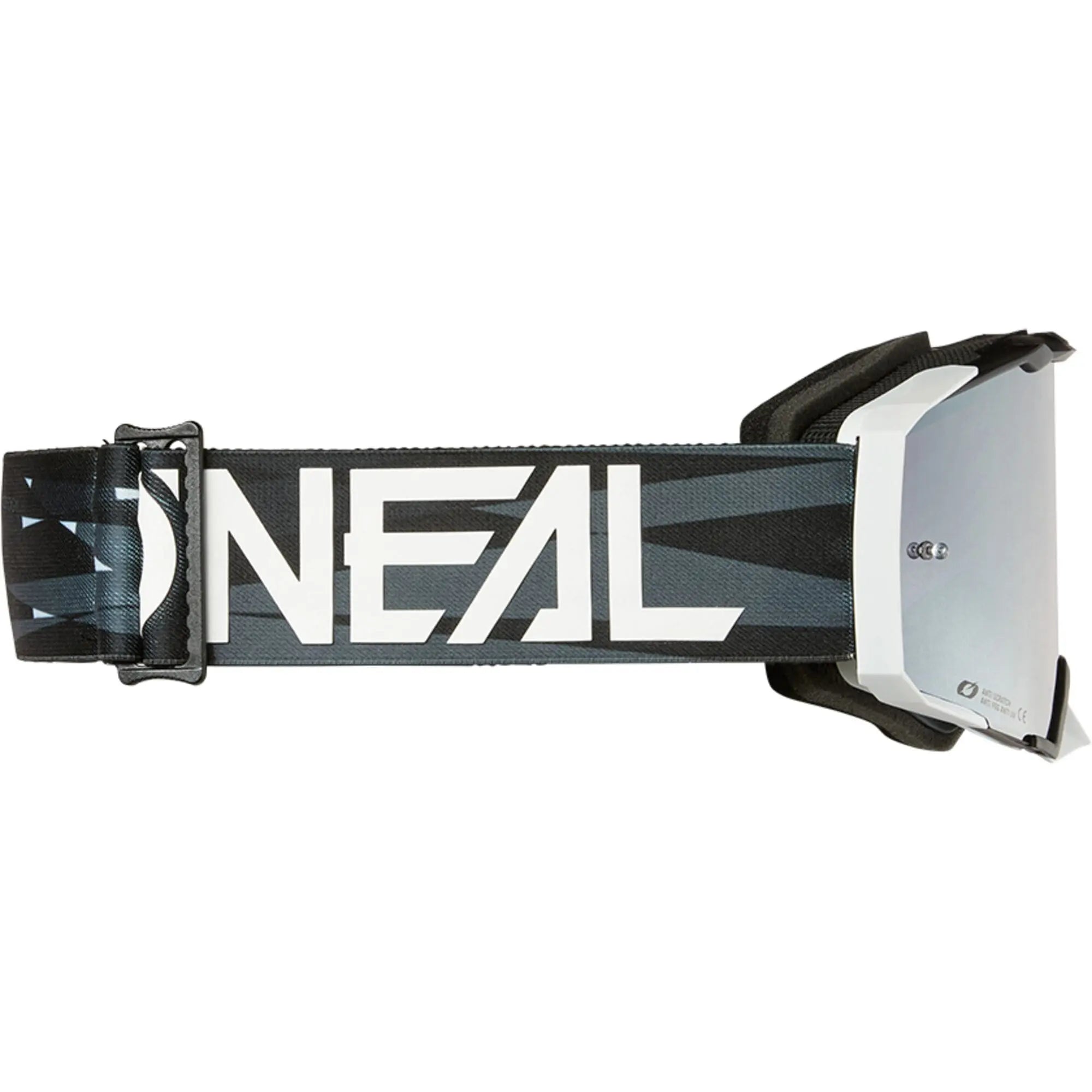 O'Neal B-33 Ictus Cycling Goggle Black / White / Silver Mirror - FREE UK Shipping, FREE 365 Day Returns | Moto Central