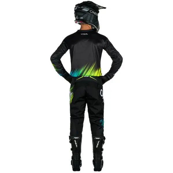 O'Neal Element Voltage V24 Cycling Trousers Black / Green - FREE UK Shipping, FREE 365 Day Returns | Moto Central