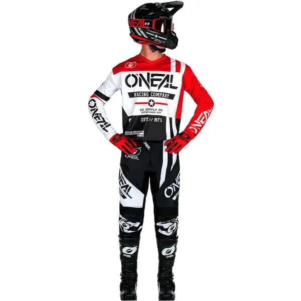 O'Neal Element Warhawk V24 Cycling Trousers Black / White - FREE UK Shipping, FREE 365 Day Returns | Moto Central