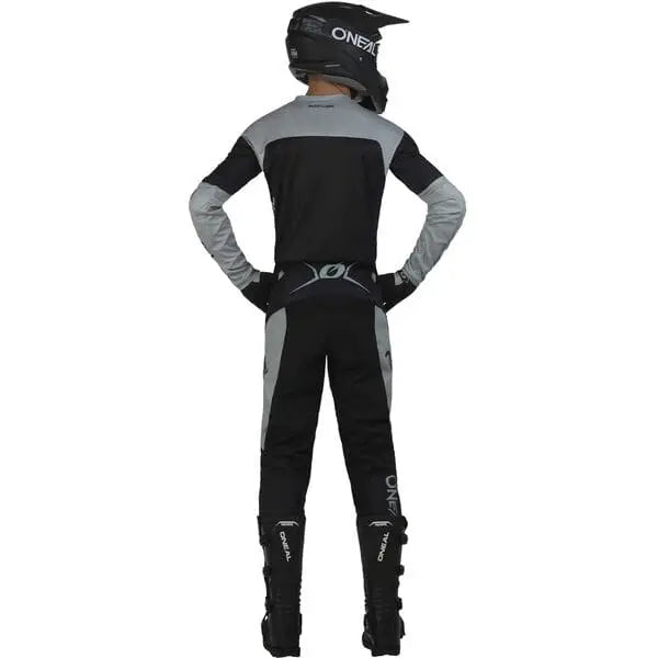O'Neal Element Racewear V.23 Youth Cycling Trousers Black / Grey - FREE UK Shipping, FREE 365 Day Returns | Moto Central