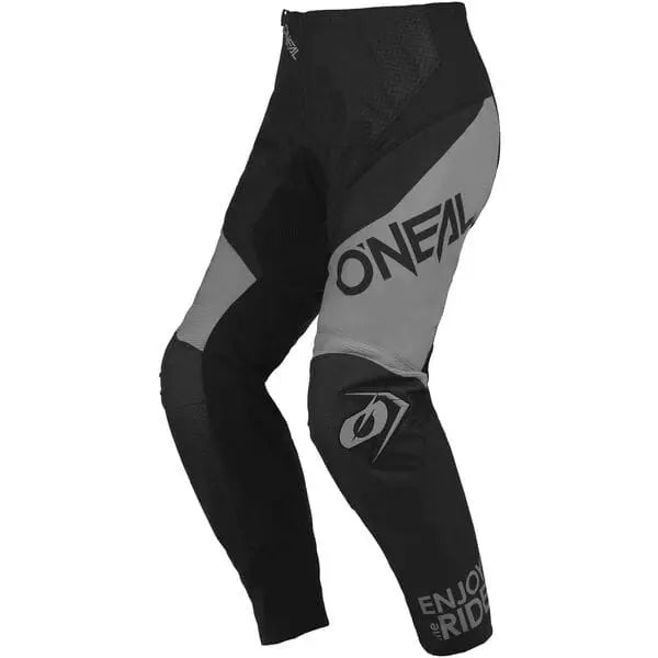 O'Neal Element Racewear V.23 Youth Cycling Trousers Black / Grey - FREE UK Shipping, FREE 365 Day Returns | Moto Central