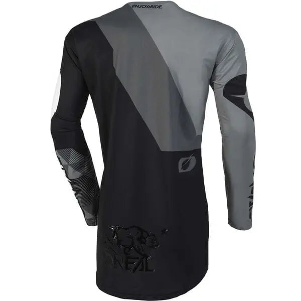 O'Neal Mayhem Covert V.23 Cycling Jersey Black / Grey - FREE UK Shipping, FREE 365 Day Returns | Moto Central