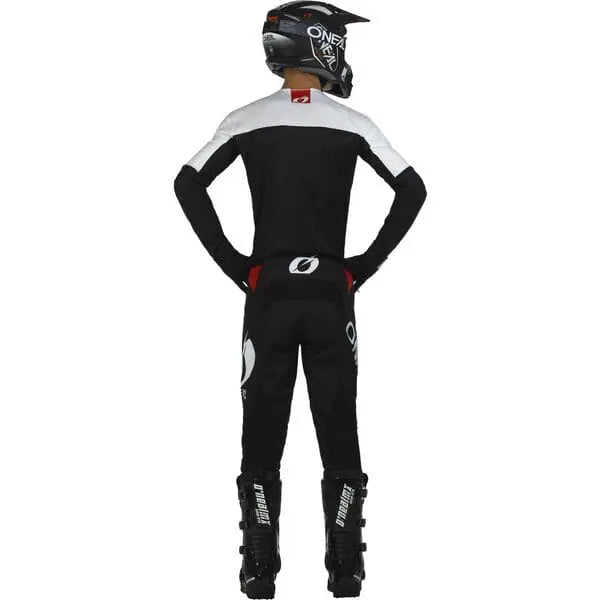 O'Neal Mayhem Hexx V.23 Youth Cycling Jersey Black / White - FREE UK Shipping, FREE 365 Day Returns | Moto Central