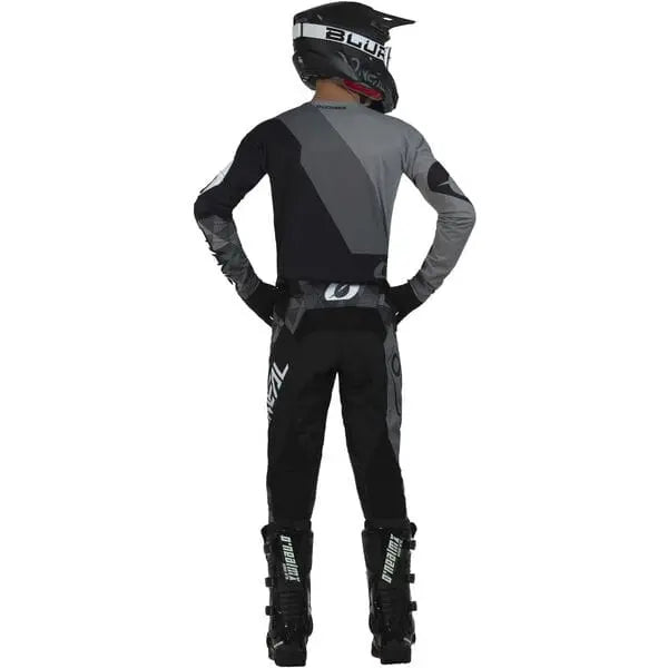O'Neal Mayhem Covert V.23 Cycling Jersey Black / Grey - FREE UK Shipping, FREE 365 Day Returns | Moto Central