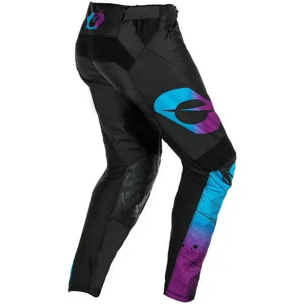 O'Neal Mayhem Scarz V.24 Cycling Trousers Black / Blue - FREE UK Shipping, FREE 365 Day Returns | Moto Central