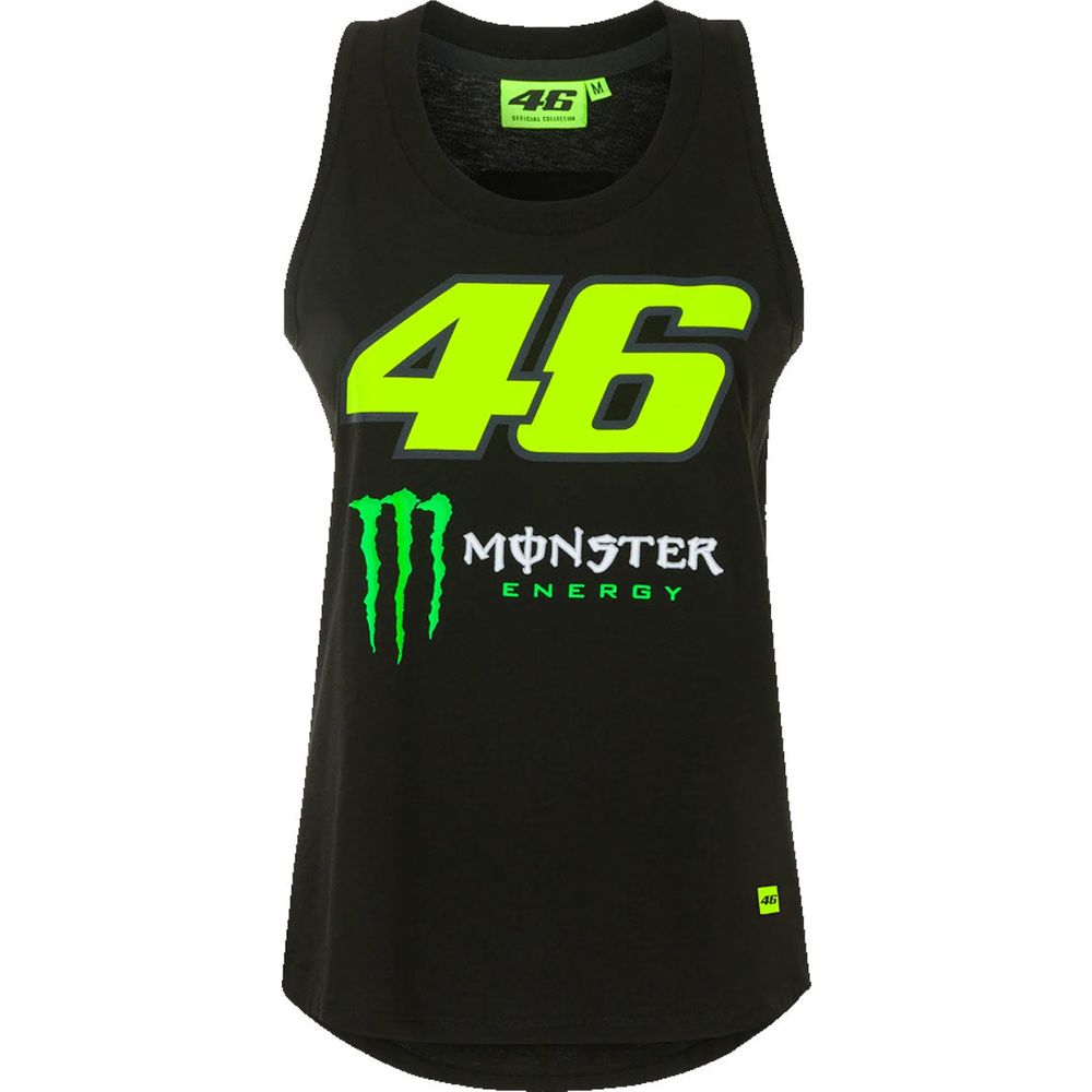 VR46 Ladies Tank Top Black