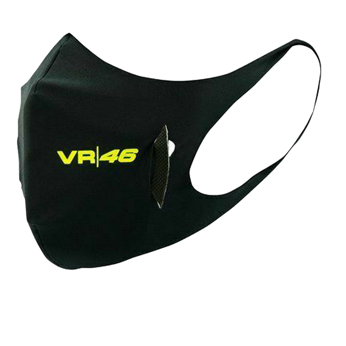 VR46 U Face Mask Black