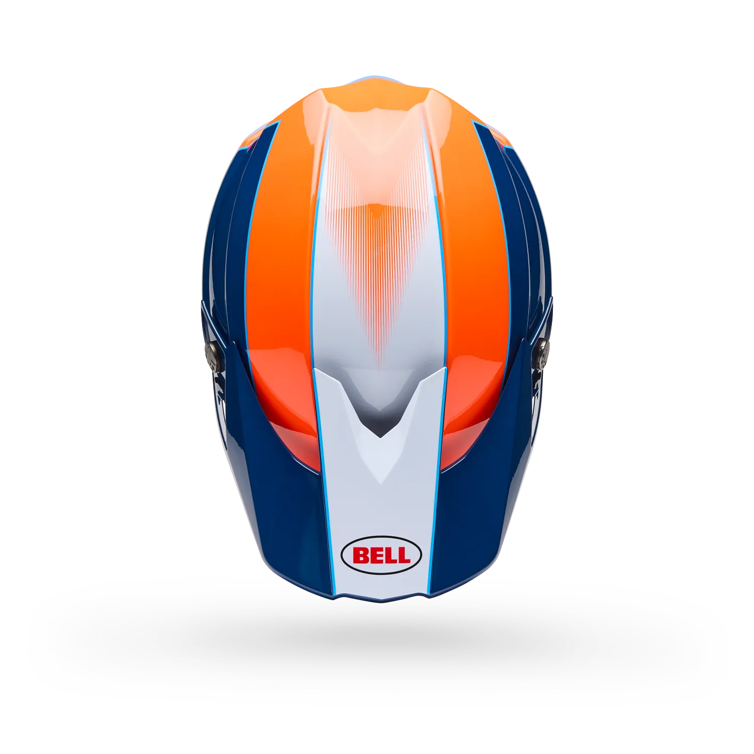 Bell Moto-10 MIPS Falcon ECE 22.06 Orange / Blue - FREE UK Delivery, FREE 365 Day Returns | Moto Central