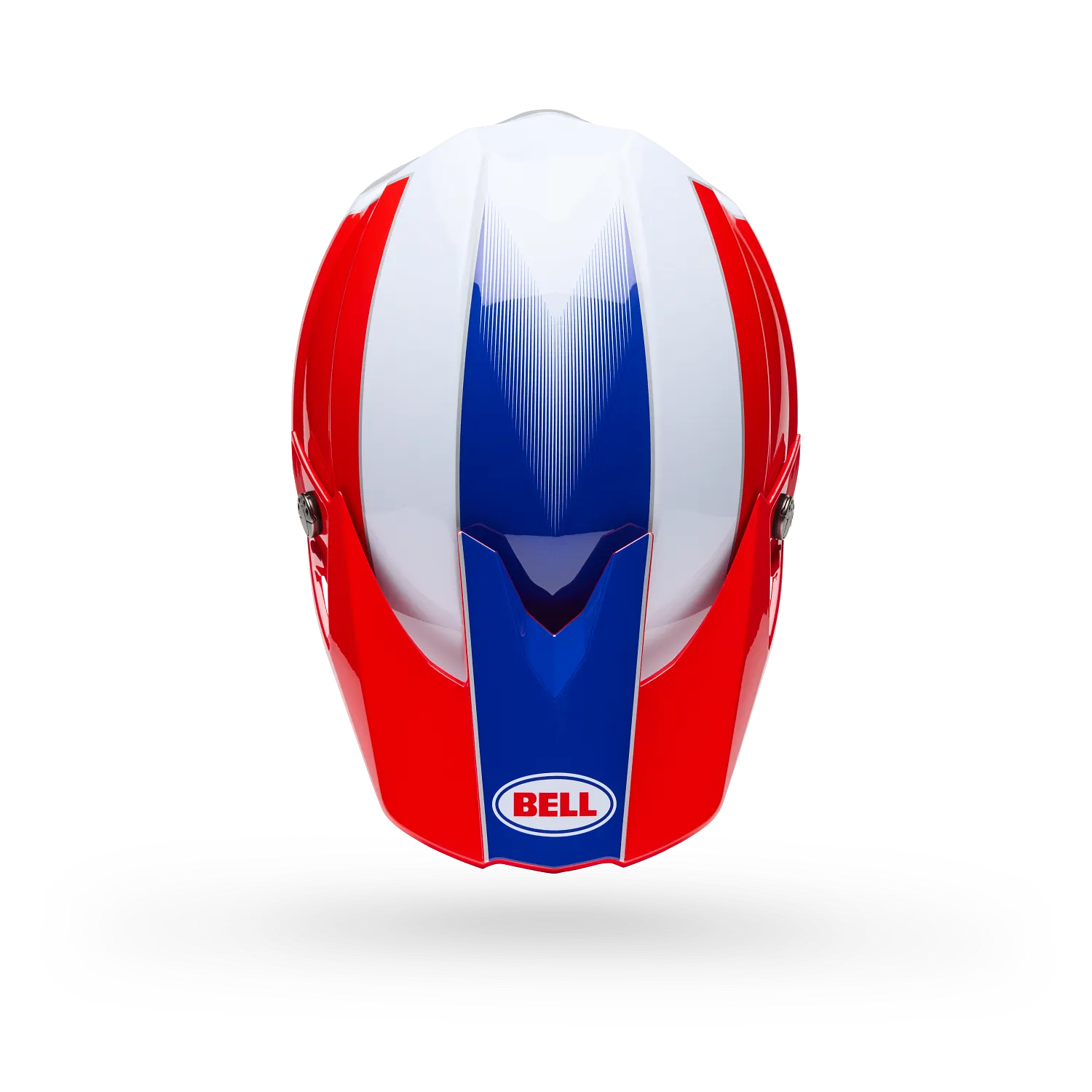 Bell Moto-10 MIPS Falcon ECE 22.06 Red / White - FREE UK Delivery, FREE 365 Day Returns | Moto Central