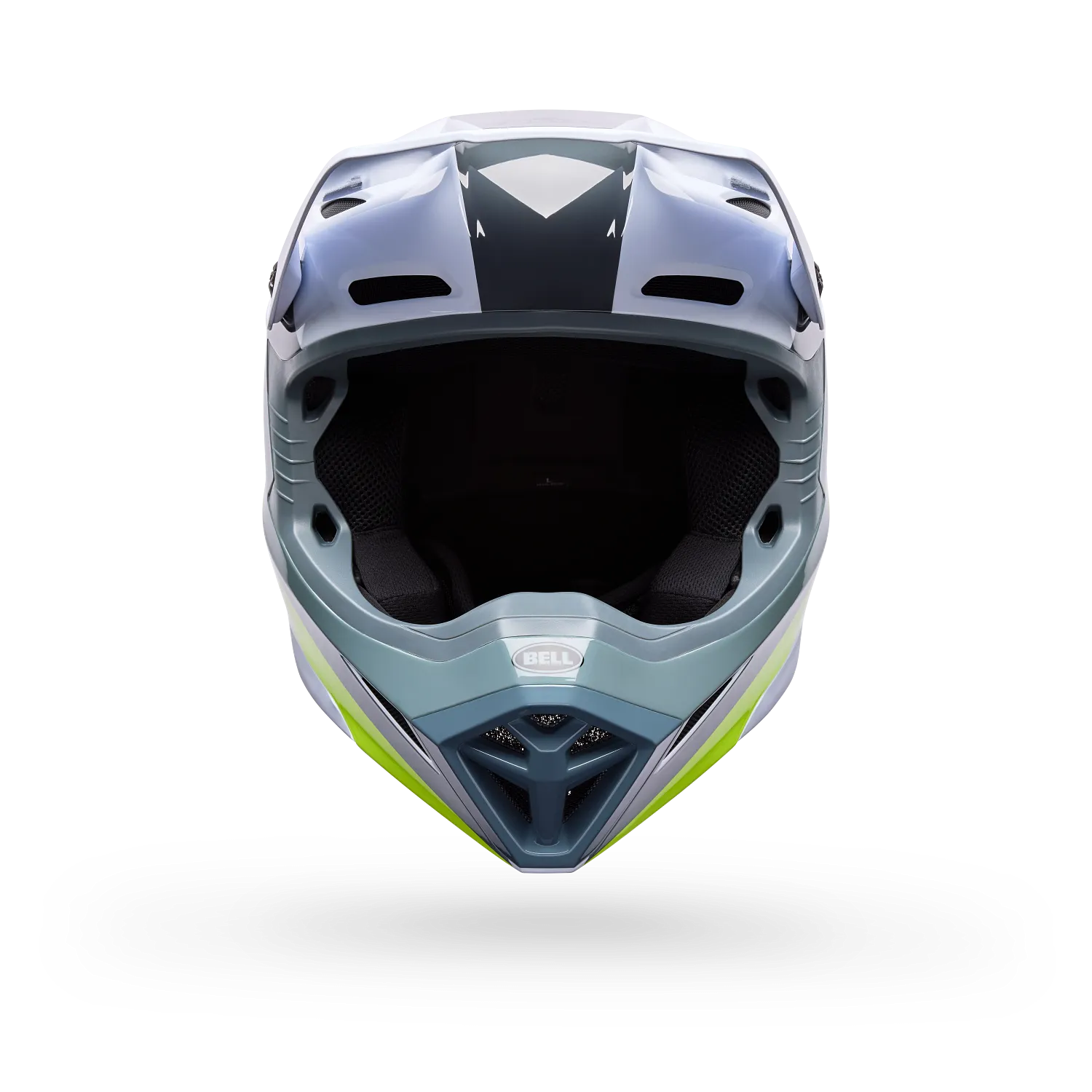 Bell MX-10 MIPS Aviator ECE 22.06 White / Green - FREE UK Delivery, FREE 365 Day Returns | Moto Central