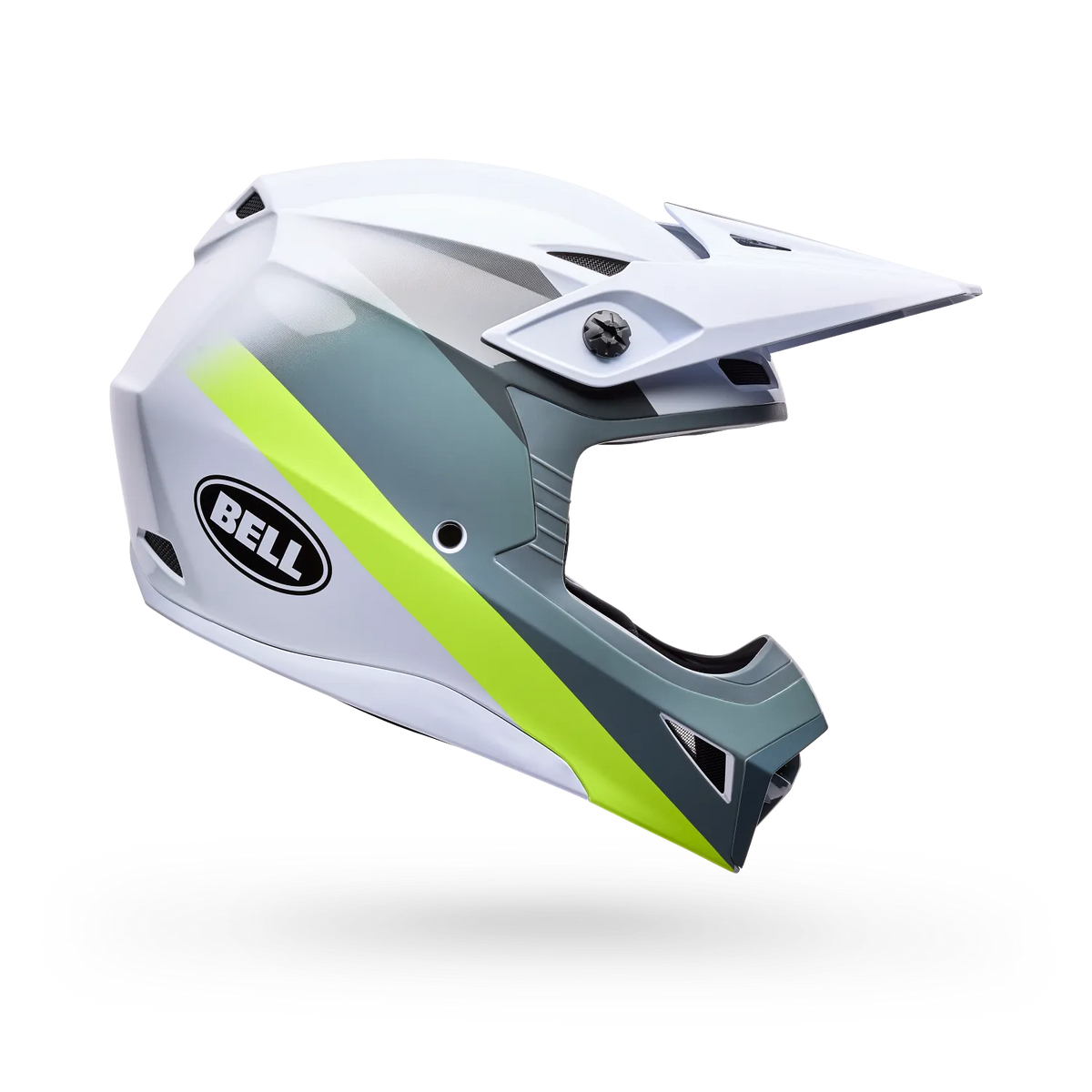 Bell MX-10 MIPS Aviator ECE 22.06 White / Green