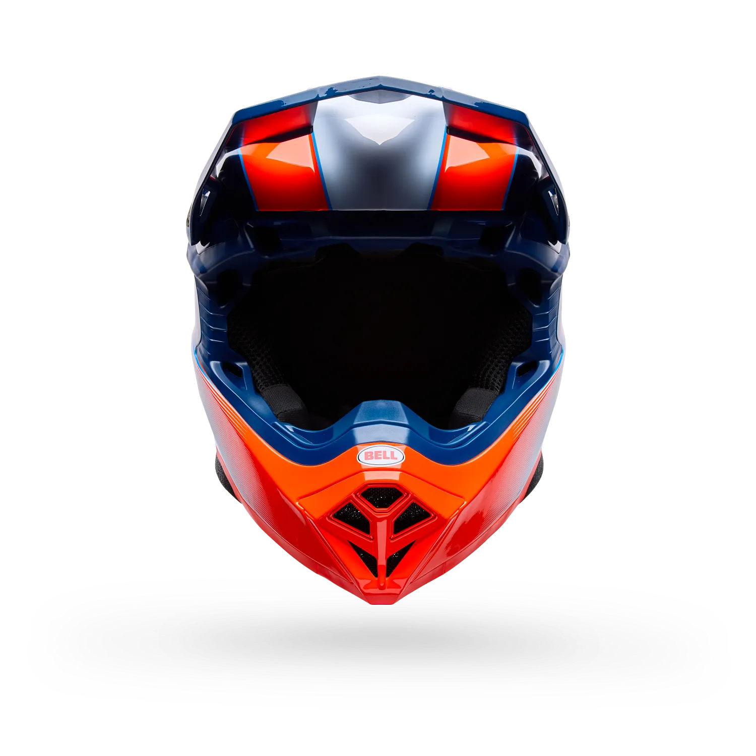 Bell Moto-10 MIPS Falcon ECE 22.06 Orange / Blue - FREE UK Delivery, FREE 365 Day Returns | Moto Central