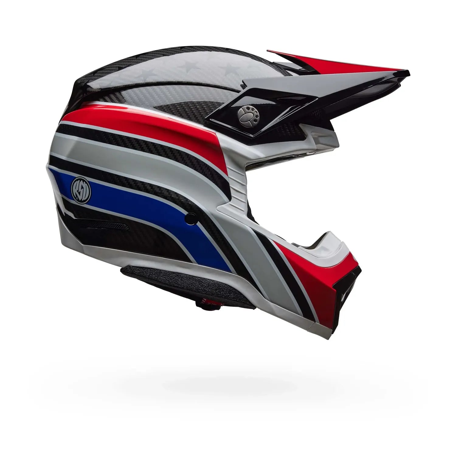 Bell Moto-10 Spherical RSD Glory ECE 22.06 White / Red / Blue
