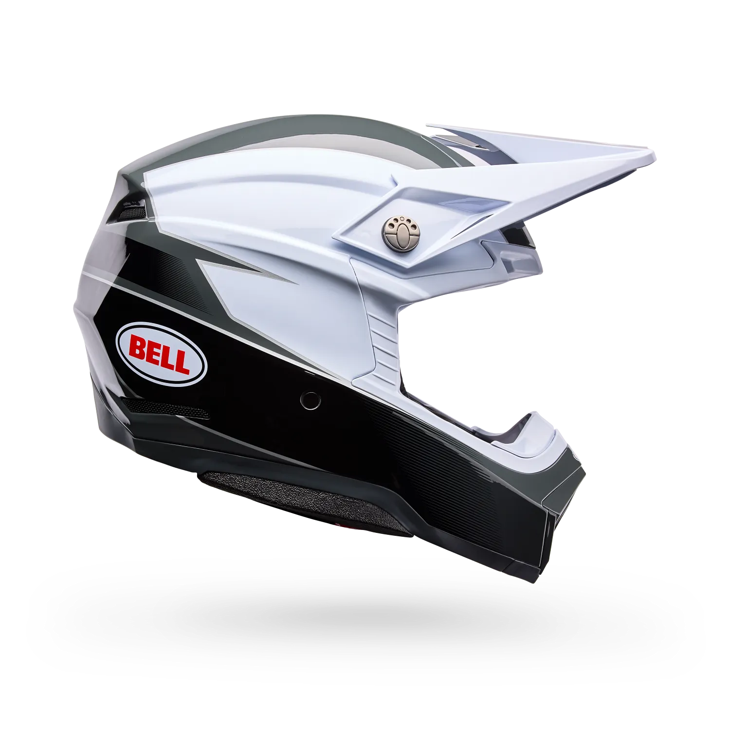 Bell Moto-10 MIPS Falcon ECE 22.06 White / Black - FREE UK Delivery, FREE 365 Day Returns | Moto Central